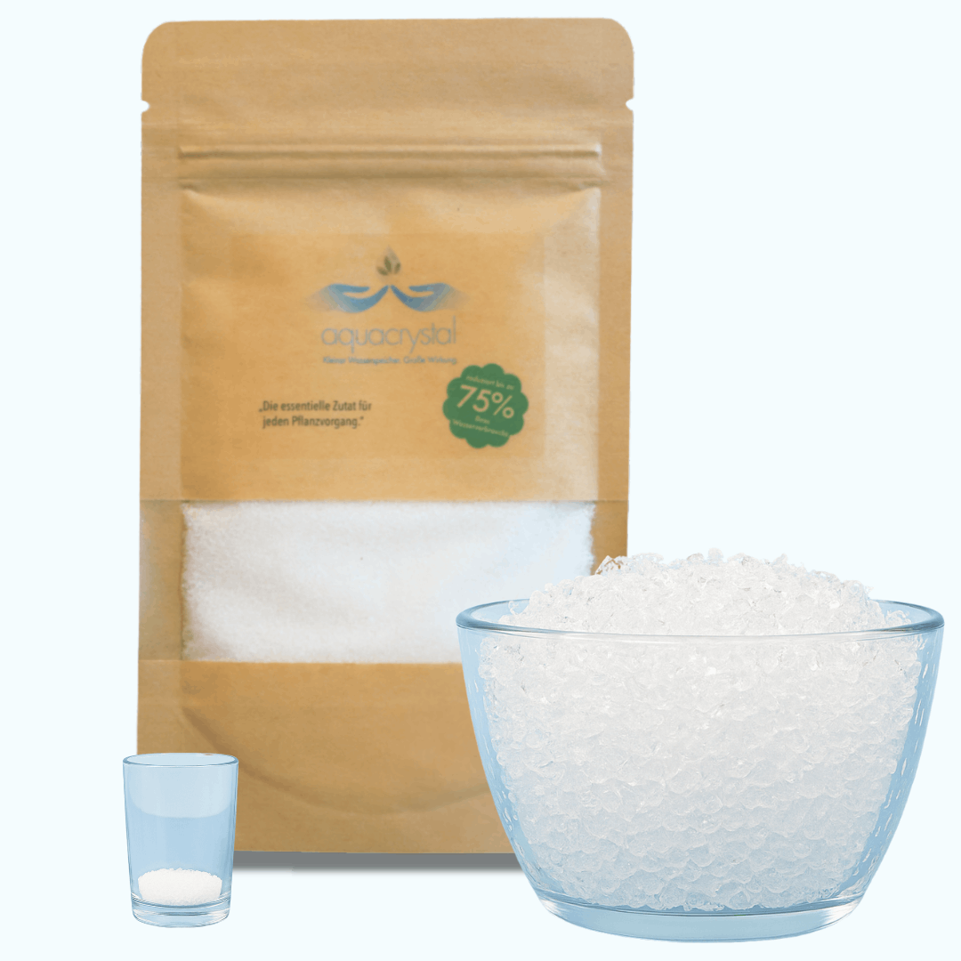 Wasserspeicher Granulat mit Langzeitdünger – Aqua Crystal Plus®