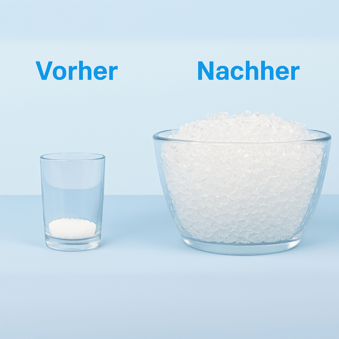 Wasserspeicher Granulat mit Langzeitdünger – Aqua Crystal Plus®