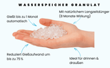 Wasserspeicher Granulat für Garten, Topf & Balkon - Aqua Crystal®